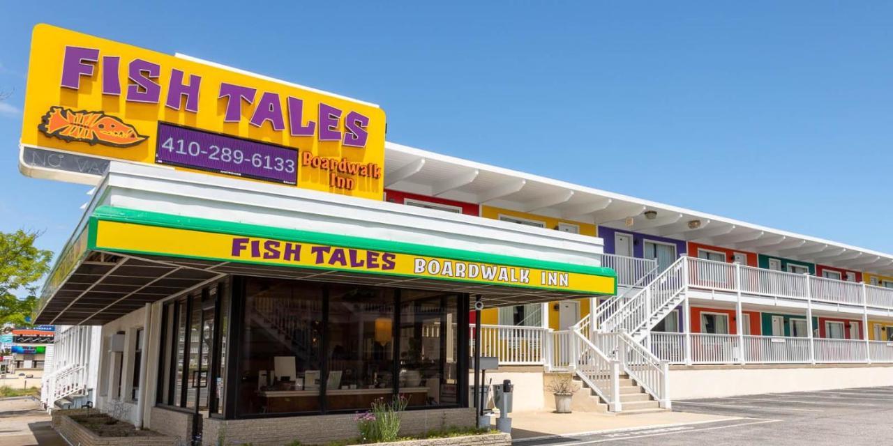 Fish Tales Boardwalk Inn & Ocean Mecca Motel Оушен-Сіті Екстер'єр фото
